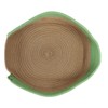 Round Cat Bed Cotton Rope Woven Basket Multipurpose Sleeping Scratching