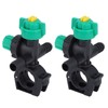 Sprayer Boom Nozzles Nozzle Tip,2Pcs External Thread Agricultural Sprayer Fan