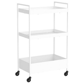 IKEA NISSAFORS Trolley,White 50.5x30x83 cm (19 7/8x11 3/4x32 5/8 inch )