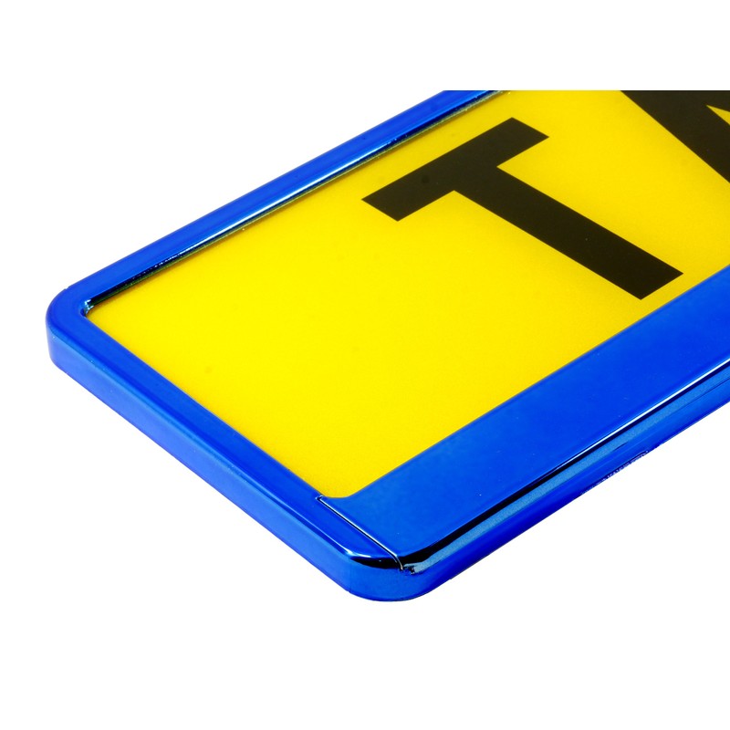 TAPORT® PURE BLUE CAR REGISTRATION HOLDER FOR ANY CAR ,