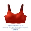 Brooks Women's Scoopback 2.0 Sports Bra for High Impact Running,