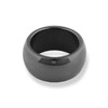 Nostrand 10mm Hematite Gemstone Plain Band Ring (6)