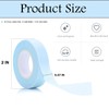 JASSINS 6 Rolls Eyelash Tape, Adhesive Fabric Eyelash Tapes, Adhesive