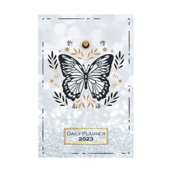 Daily Planner 2023: Butterfly, Animals | 6x9 | One Week