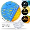 Urinal Screen Deodorizer (36 Pack) - Urinal Cakes - Fresh