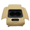 Priprilod Beige Car Center Console Armrest Pillow, Memory Foam with