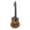 DIMAVERY UK-200 Tenor Ukulele Koa with Cutaway and Pickup