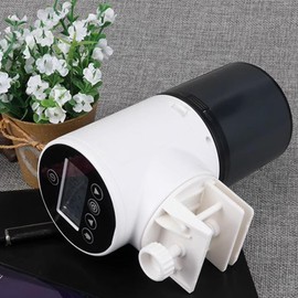 Automatic Fish Feeder | Precision Feeding Tank Food Dispenser - Large Capacity Fish Vacation Feeder, Food Tank Dispenser for Powders, Pellets