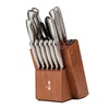ZHANG XIAO QUAN 15-Piece Kitchen Knife Set with Block, High