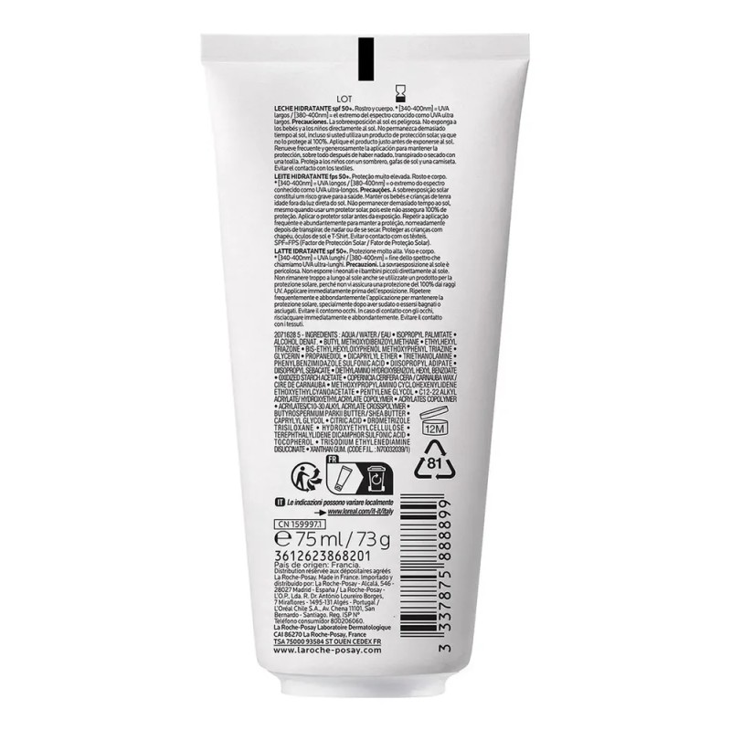 Protector Solar La Roche Posay Facial Antiedad Fps50+ 50ml