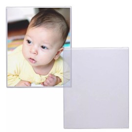 StoreSMART STORE SMART - Heavy Duty Vinyl Plastic Toploaders - 8" x 10" - Magnetic Backed