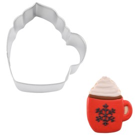 R&M Frothy Mug 3.75" Cookie Cutter Stainless Steel
