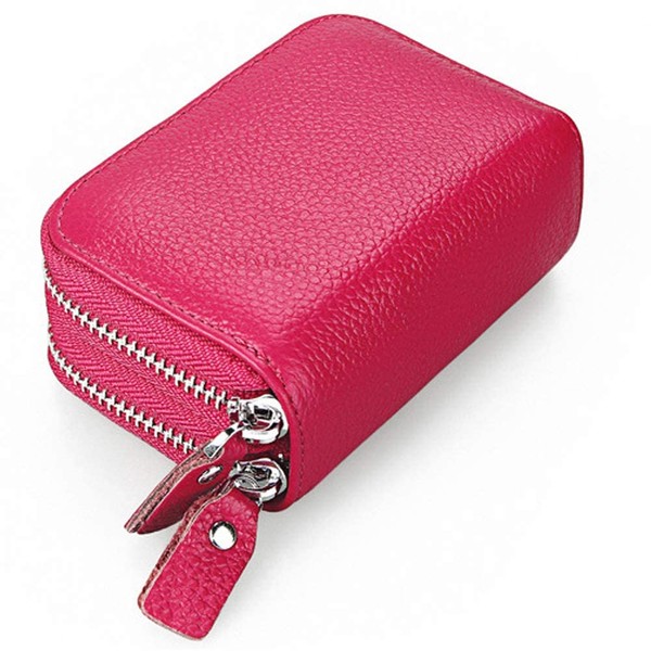 AUSUAYA 14 Credit Card Holder for Women, Leather Security Credit