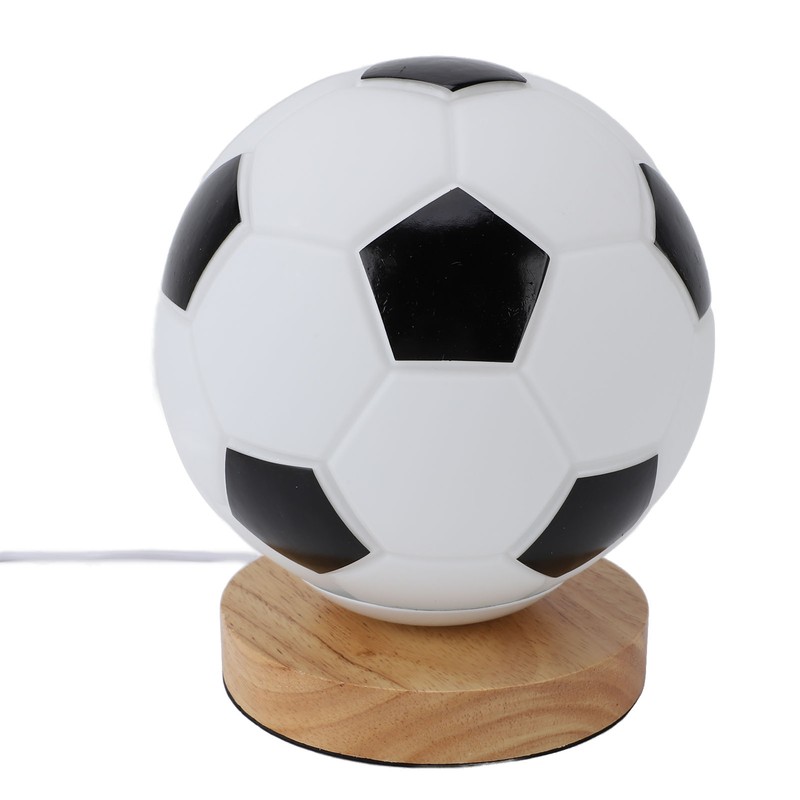 Soccer 3D Lamp Night Light with Remote Control Timer Soft