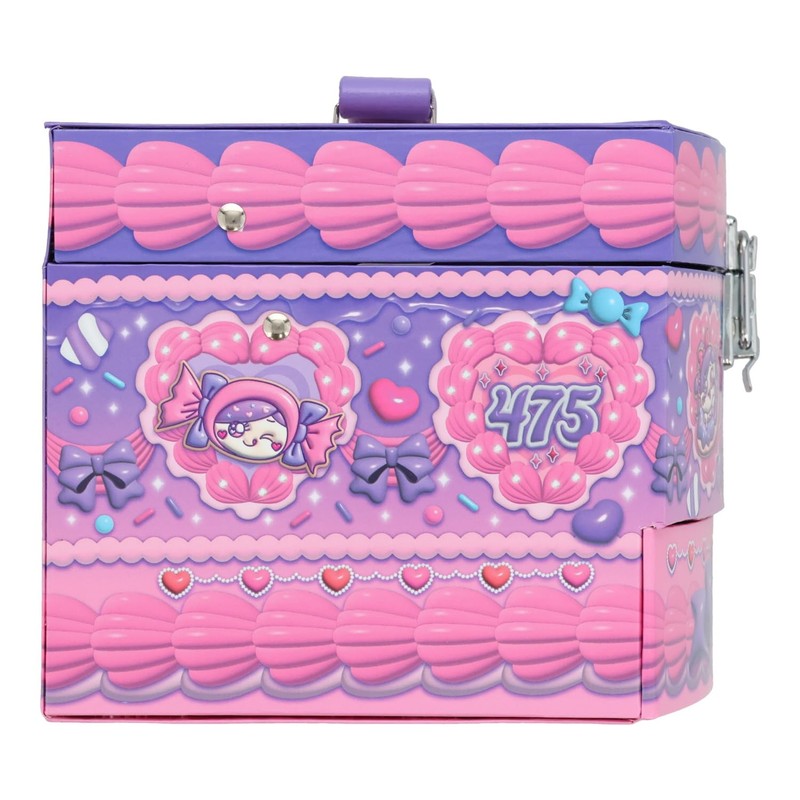 Shobido Ninko-chan Collaboration Kids' Cosmetics Makeup Box Set, Lip, Cheek,
