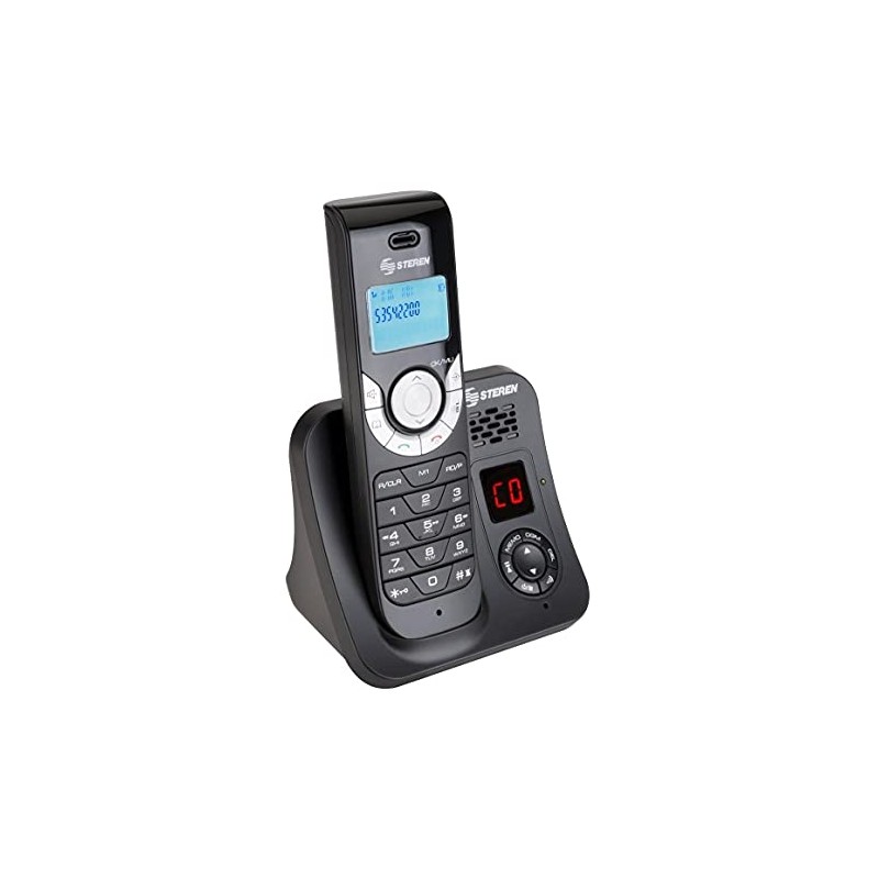 STEREN Teléfono inalámbrico DECT 6.0, con contestadora TEL-2480