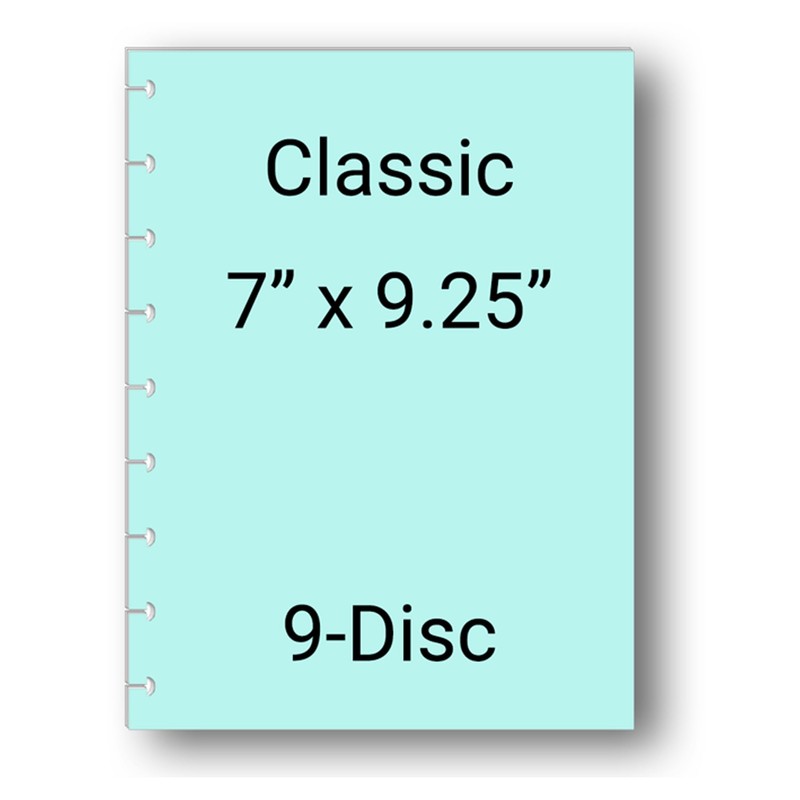 Refillable Discbound Notebook Classic Size (7x9.25) 75 Sheet Narrow Ruled