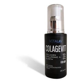 Suero De Colágeno, Ácido Hialurónico Y Elastina Para Hombre Todo Tipo De Piel Día/noche