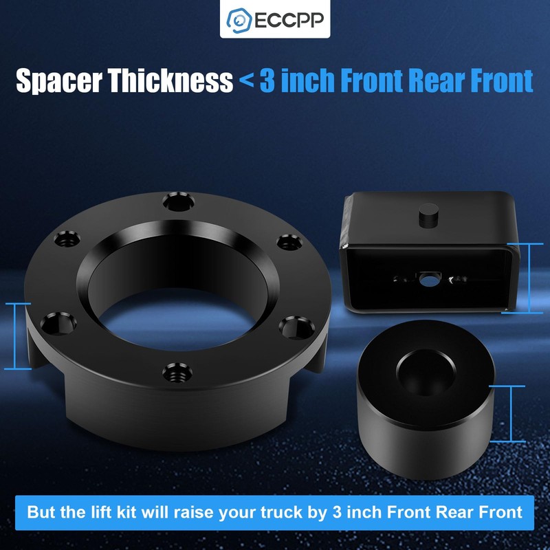 ECCPP lift kit for Toyota for Tacoma 1995-2004 4WD 3"