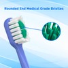 Replacement Brush Heads Compatible with AquaSonic icon Electric Toothbrush, 10