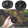 Black Waterproof Pocket Watch Compasses Navigation Compasses Professional Clear Camping