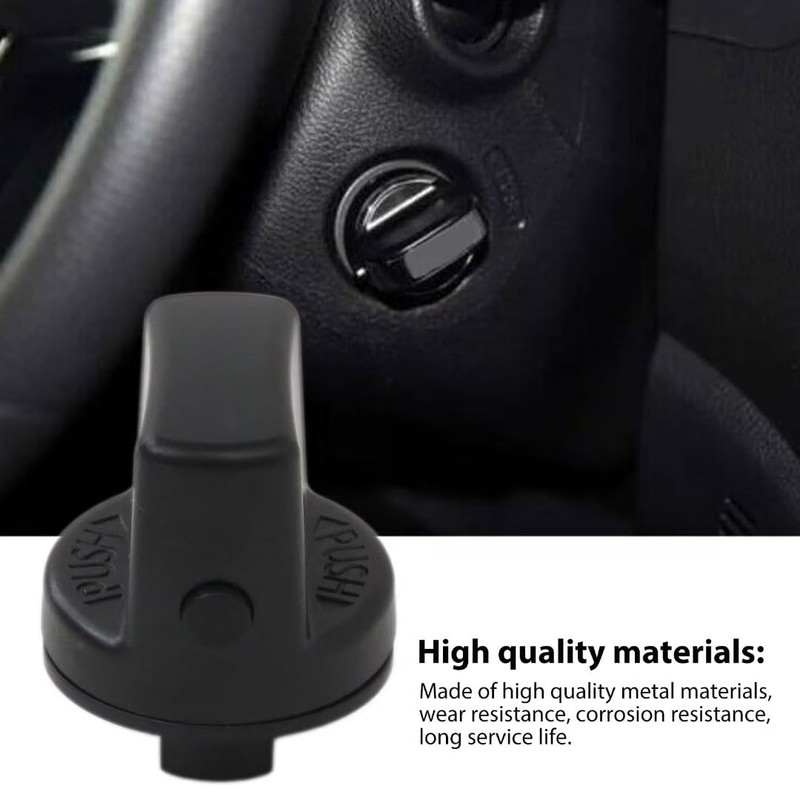 WELURE Ignition Key Knob Push Turn Switch Fit for 2007-2015