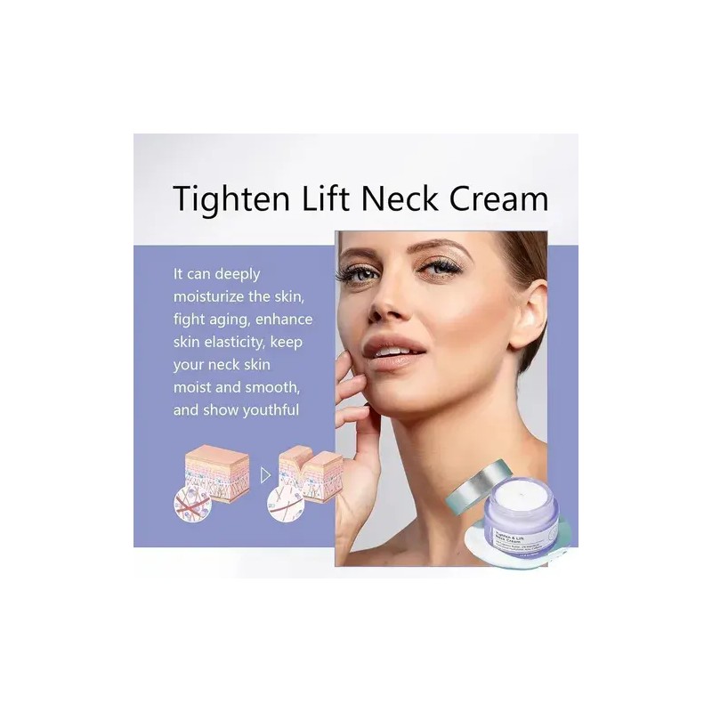 2x Neck Cream Tighten & Lift Firming, Neck Firming Cream