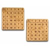 Tap Code Cipher Set – Engraved Wooden Blocks with Instructions