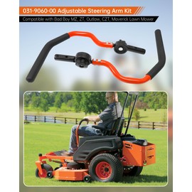 Tofcbye 031-9060-00 Adjustable Steering Arm Kit Compatible with Bad Boy MZ, ZT, Outlaw, CZT, Maverick Lawn Mower, Replacement 031-9060-18 031906000 031906018