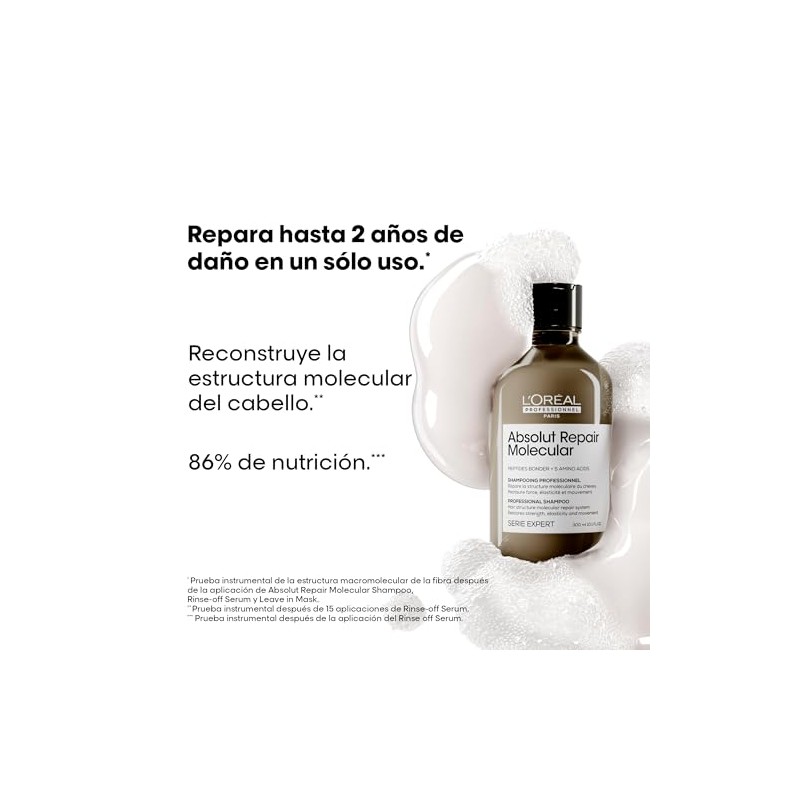 L'Oréal Professionnel Absolut Repair Molecular Shampoo 300ml