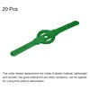 sourcing map String Trimmer Head Blades Replace, 20Pcs Plastic Cutter