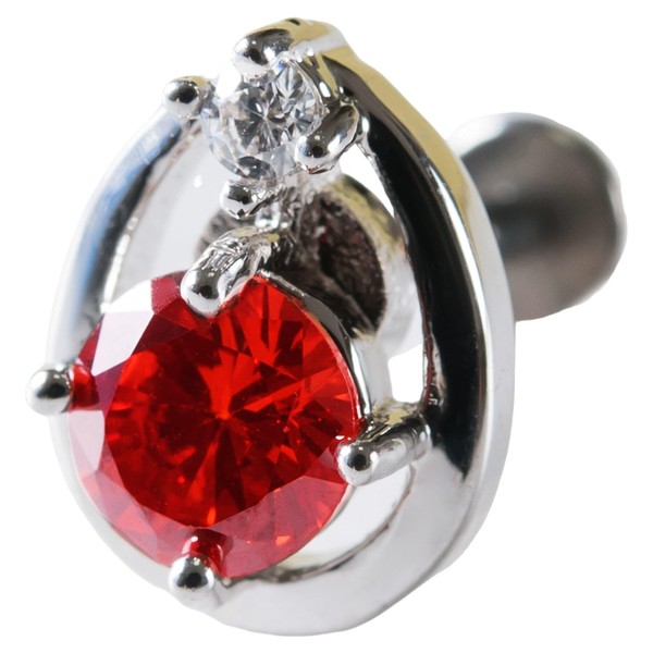 Body Style: Horseshoe, Large Size, Birthstone Color, Standing Claw, Cartilage