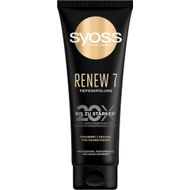 Syoss Renew 7 Deep Conditioner (250 ml), Rich Conditioner Repairs 7 Signs of Hair Damage, Conditioner for Smooth & Resistant Hair