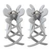 2pcs Hot Roller Clips Hair Curler Claw Clips Replacement for