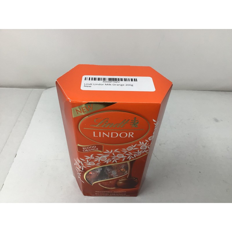 Lindt Lindor Milk Orange 200g