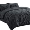 Bedsure Black Comforter Set Queen - Bed in a Bag