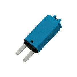 Mini ATM Manual Reset 15 Amp Circuit Breaker Fuse for Automotive Marine RV Car Truck Audio Battery Protection (T3) Manual Reset (15A, 1 Pack)