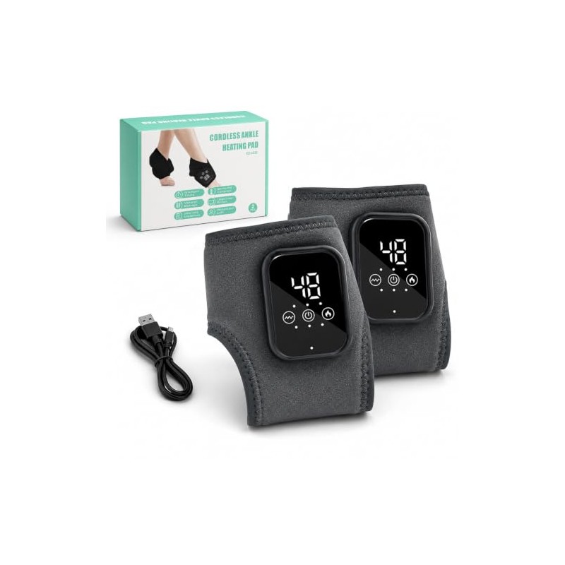 ZYNERY 3 in 1 Foot Massager Ankle Massager for Pain