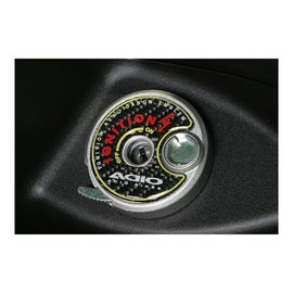 ADIO BK48217 Key Cylinder Emblem Black Cygnus X (2/3/4 Type) Majesty S