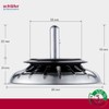 Schläfer 439720 Sink Strainer 3.5 Inches for Eccentric 83 mm