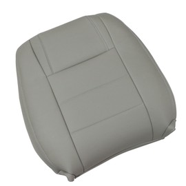 Priprilod Light Gray Driver Side Top Lean Back Replacement Seat Cover Compatible with Ford Mustang V6 2005 2006 2007 2008 2009
