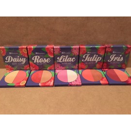 Bh Cosmetics Duo Blush Colors Daisy, Rose, Lilac, Tulip, Iris - Daisy