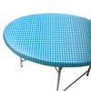 TopTableCloth Fits Tables up to 55" to 60" Inch Round