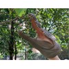 Gemini&Genius Soft Rubber Realistic Crocodile Hand Puppet Toy for Kids,