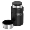 THERMOS Stainless King 24 Ounce Food Jar, Matte Black