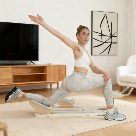 Orthopedic Spine Twist & Stretch Trainer for Herniated Disc Relief Chronic Back Pain Management Home Fitness ToolColour: White Color, Size: 1240*455*320mm