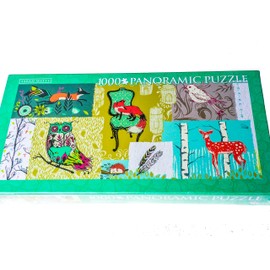Sarah Watts Panoramic Jigsaw Puzzle 1000 Piece Mystic Forest
