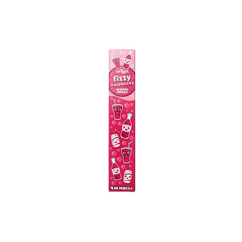 Smiggle Pencils x 4 Pack Scented HB Wooden With Eraser