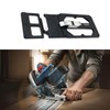 Generic Track Saw Square, Easy to Install, 90 Degree Right