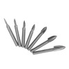 7Pcs Engraving Drill Bit 6mm Shank High Speed Steel Carving